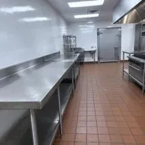 Washable commercial kitchen wall paint Commercial kitchen walls painted white in a washable finish in Kelowna